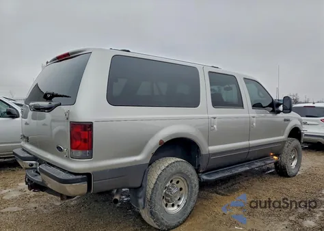 2002 Ford Excursion Xlt from USA, damaged, VIN 1FMNU41S12ED63491
